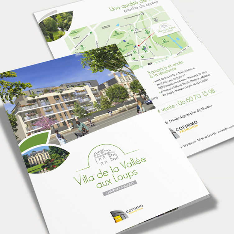 Visual of real estate booklets