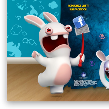Lutti and The Raving Rabbids contest