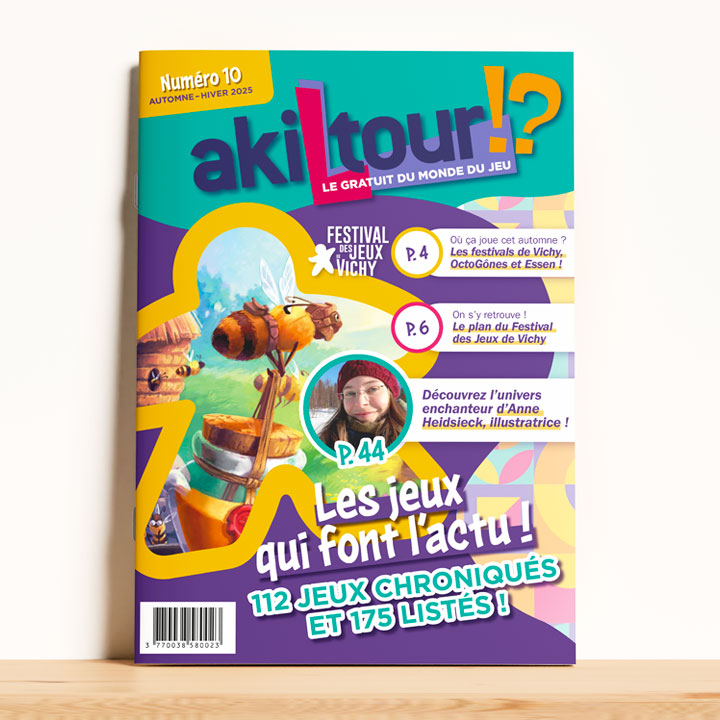 Front cover of Akiltour issue number 10.