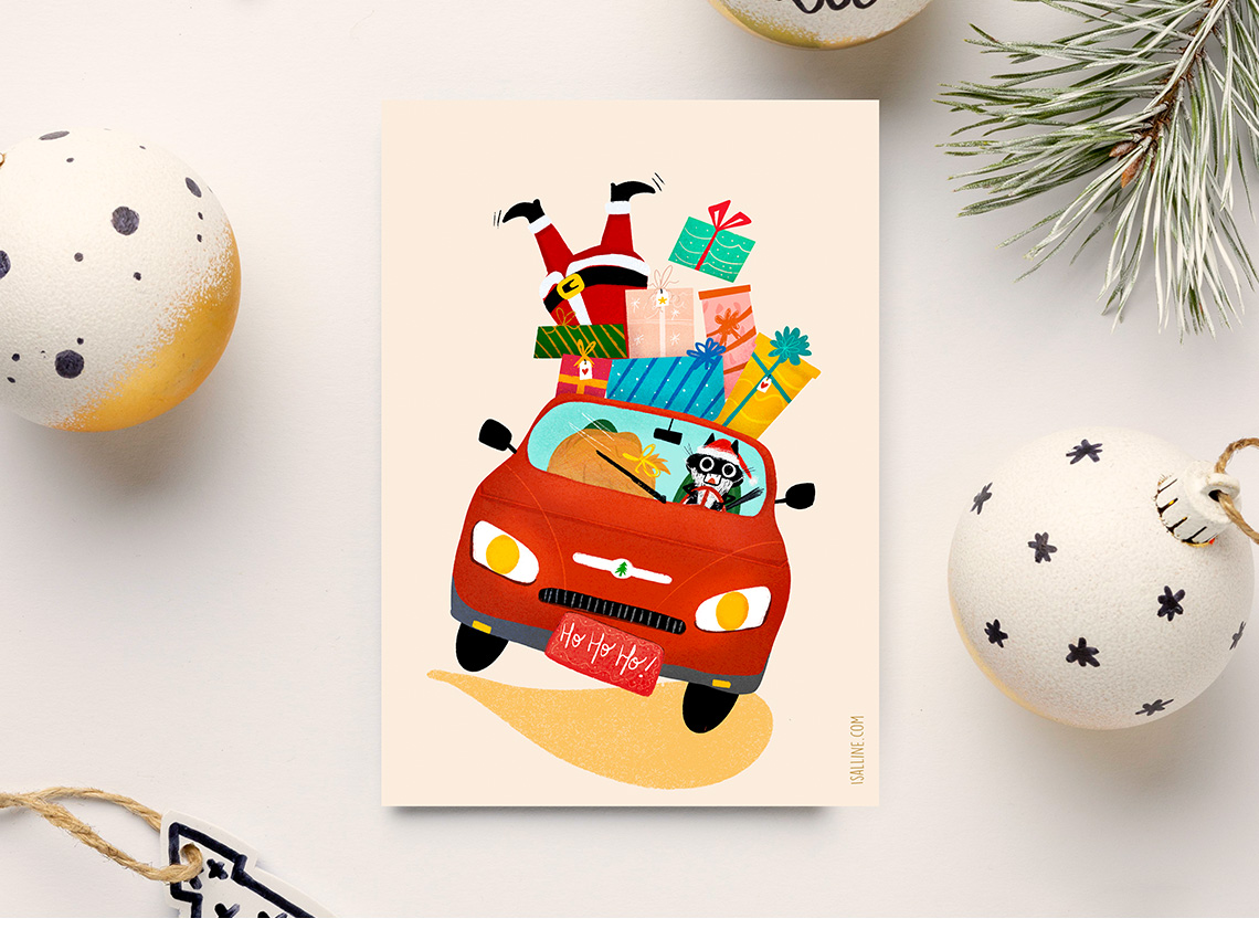 A greeting card for Holidays.