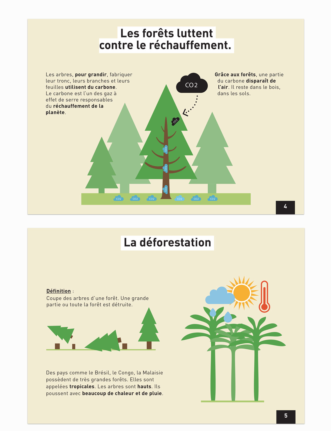 Guide in French for all® on the subject of forests and global warming