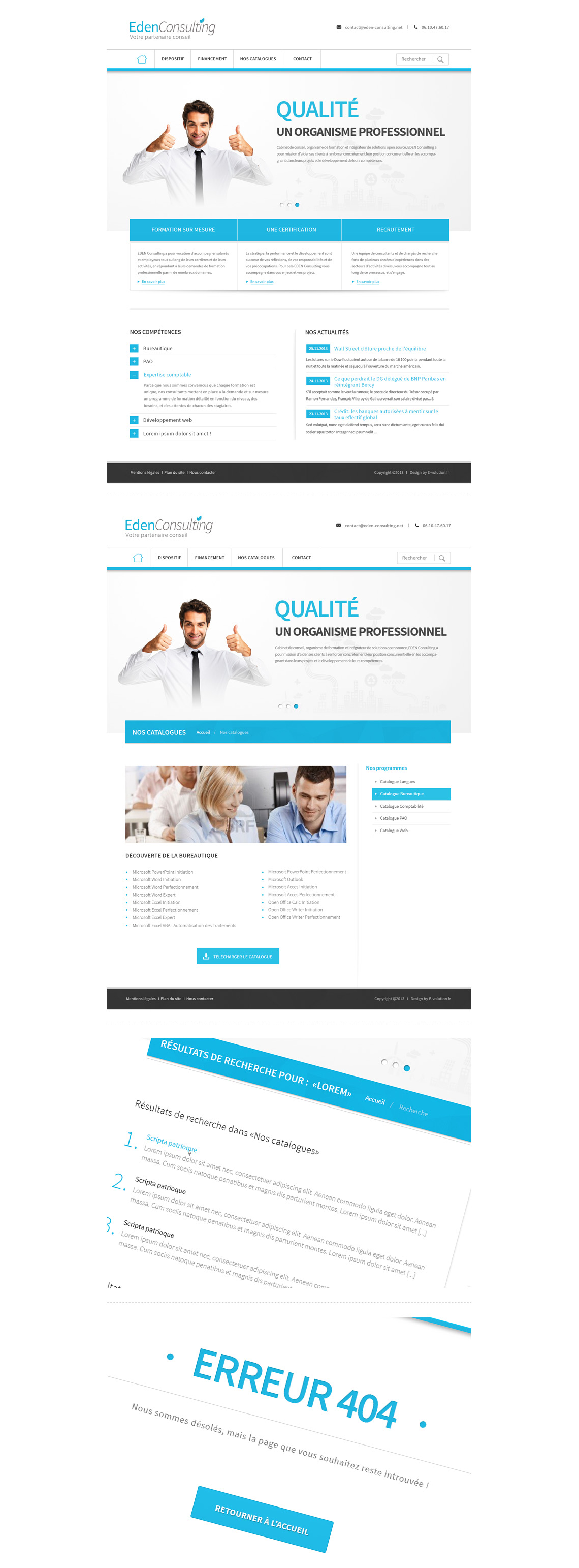 Web site Eden consulting