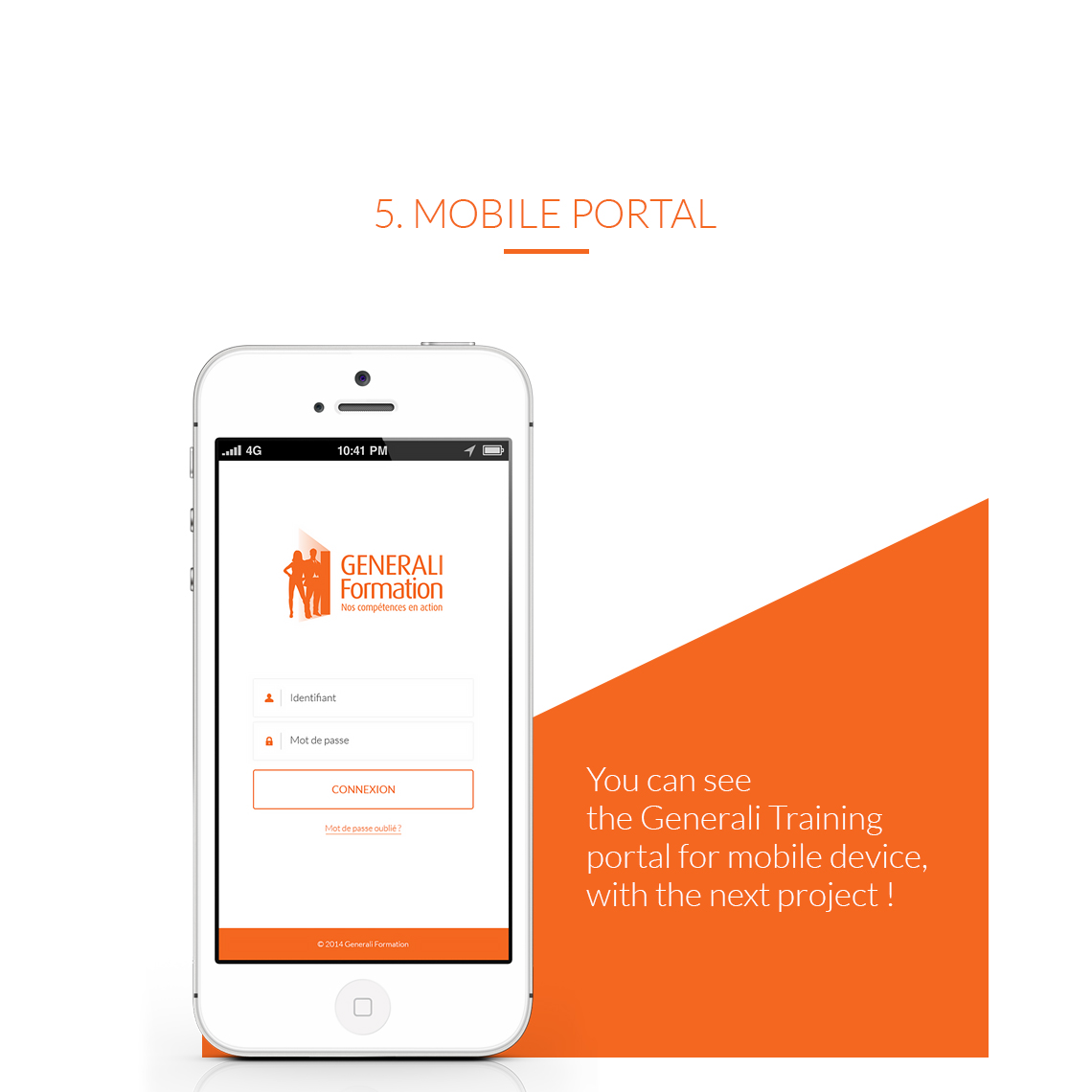 Portal for mobile device