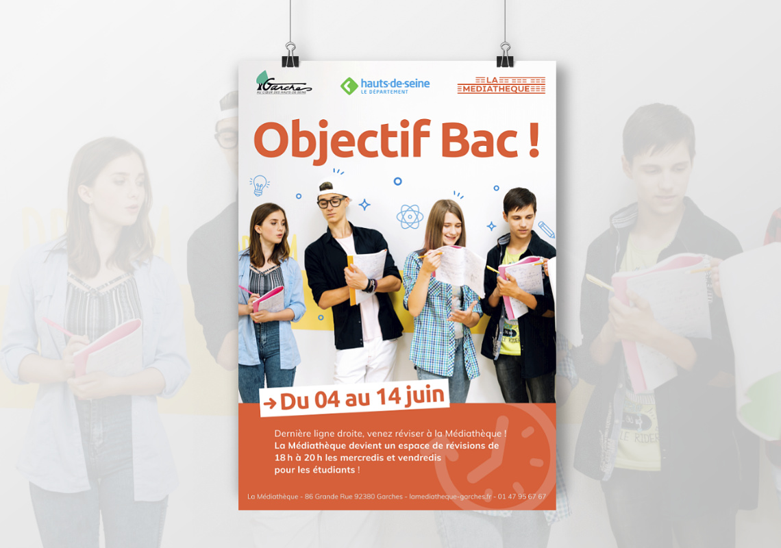 Promotional poster for the study program offer