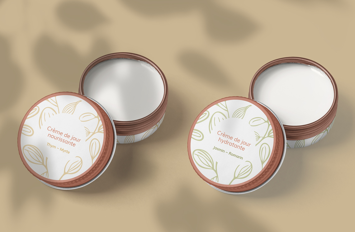 Cream packaging