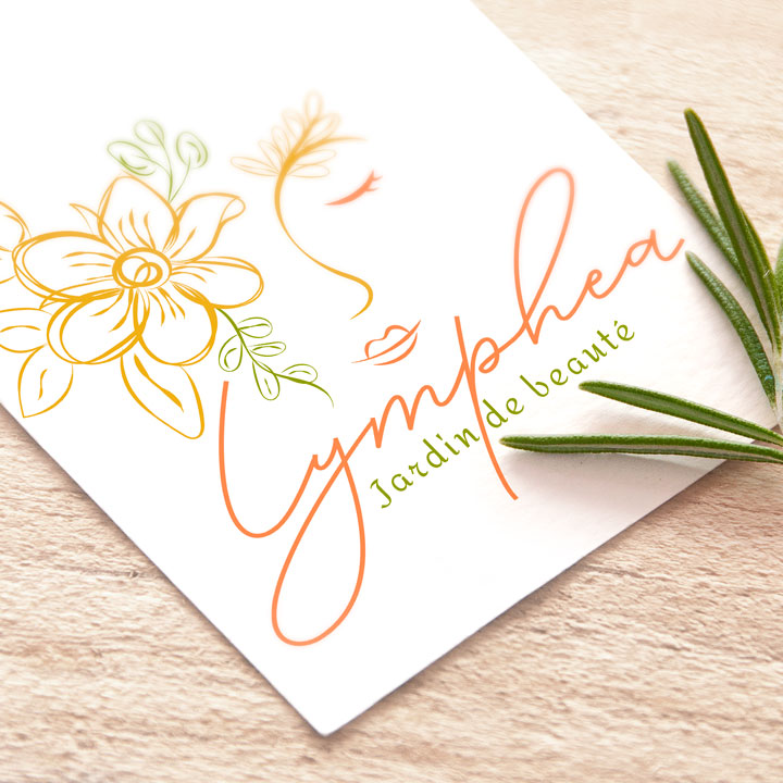 Logotype of the beauty salon Lymphea